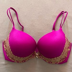 Victoria Secret Very Sexy bright pink bra 34DD